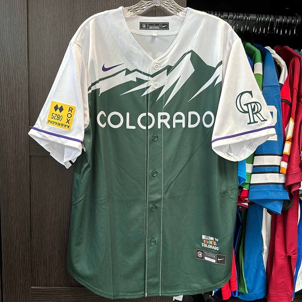 Charlie Blackmon Colorado Rockies Nike City Connect Replica Jersey - White